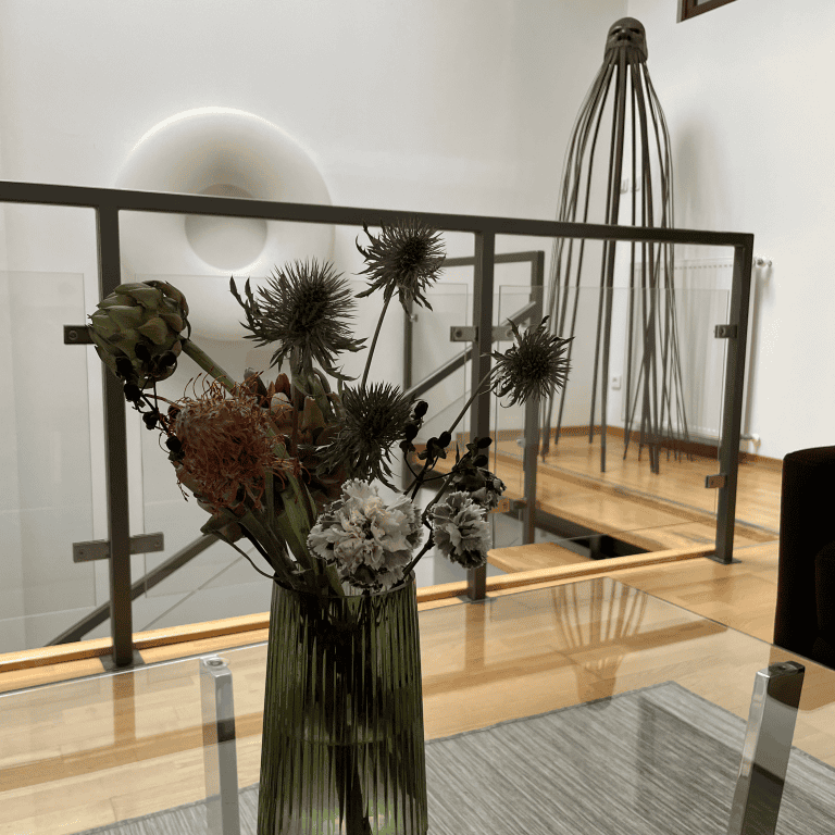 office floral composition