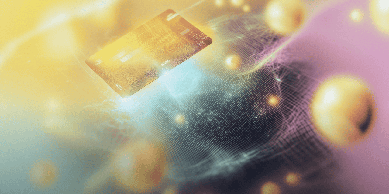 A blurry image of a Card.