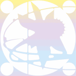 flower with gradient effect