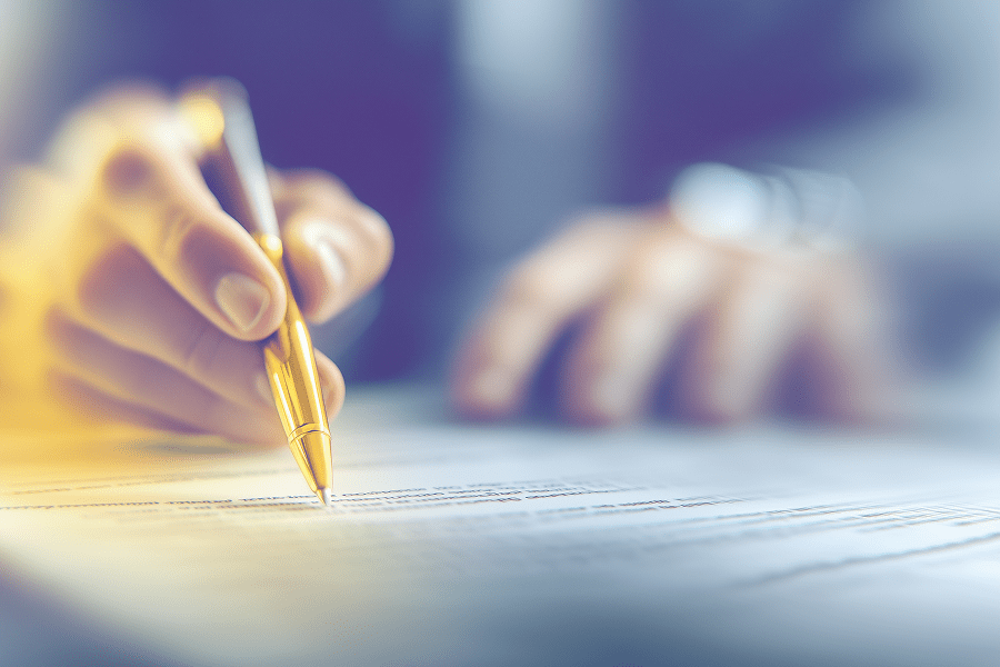 Automation_Insurance2 - Teamvoy hands of ceo signing documents