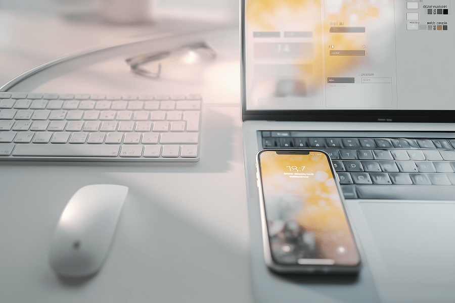 Inclusive_Responsive2 - Teamvoy responsive design on different devices (laptop & phone)