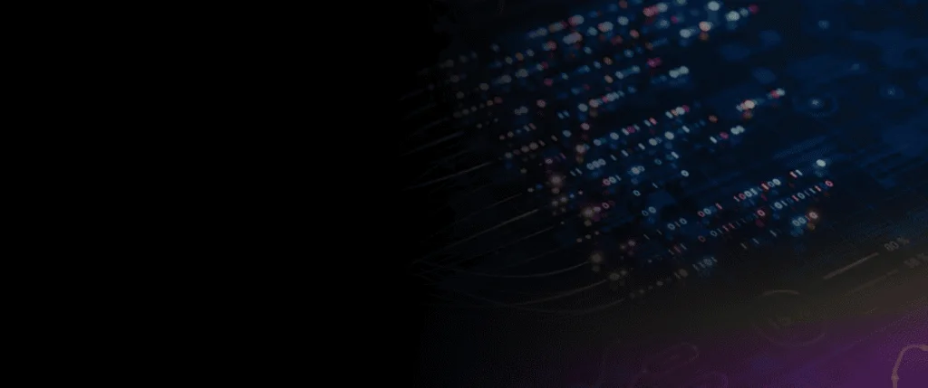 programming code on dark screen with colorful syntax highlighting showing software development