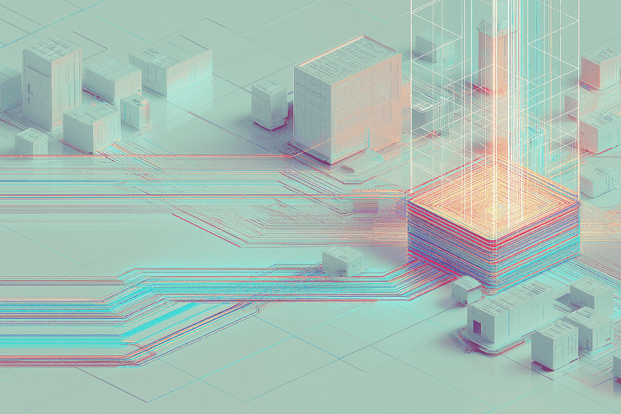 Abstract cover that represent AI Agent