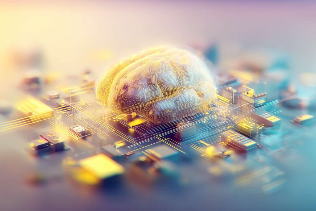 A sophisticated fintech editorial cover illustrating regulator-ready artificial intelligence, abstract AI brain or neural network integrated with financial symbols and secure data flows, subtle compliance motifs such as checkmarks, shields, audit lines, and transparent layers, modern fintech color palette