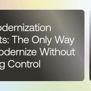 al modernization sprints the only way to modernize without losing control