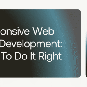 responsive web app development how to do it