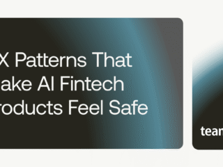 UX Patterns That Make AI Fintech Products Feel Safe