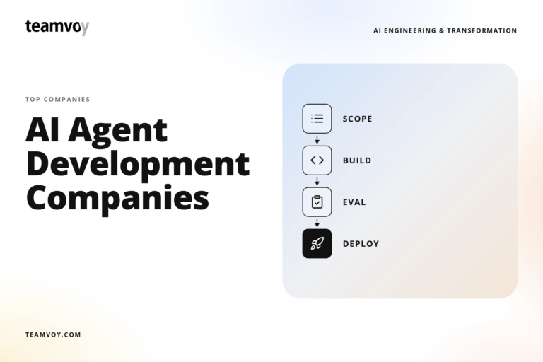 13 Best AI Agent Development Companies 2026: Deployment, QA, Evals & Accountability