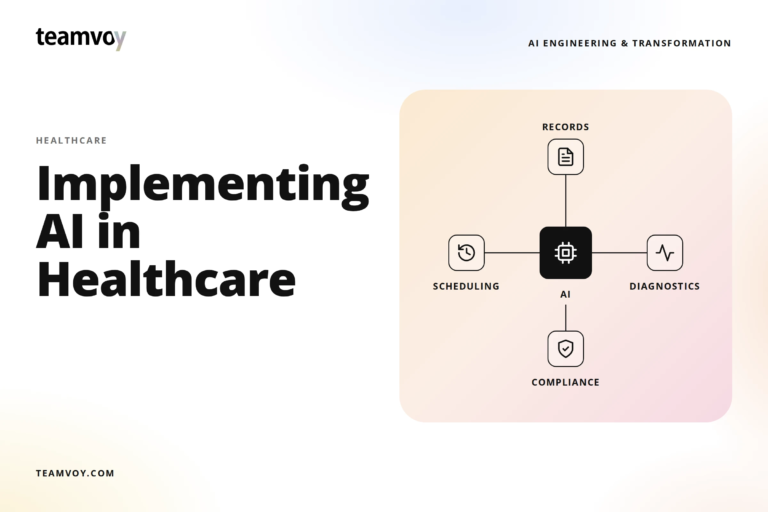 AI Implementation in Healthcare 2026: Diagnoses, Workloads & Patient-Data