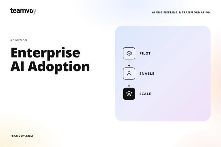 Enterprise AI Adoption: Maturity Assessment, Governance Models, and Production Rollout Roadmap