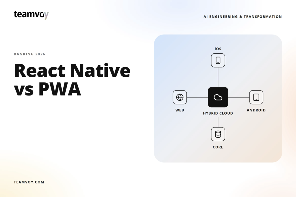 React Native vs PWA for Hybrid Cloud Banking in 2026