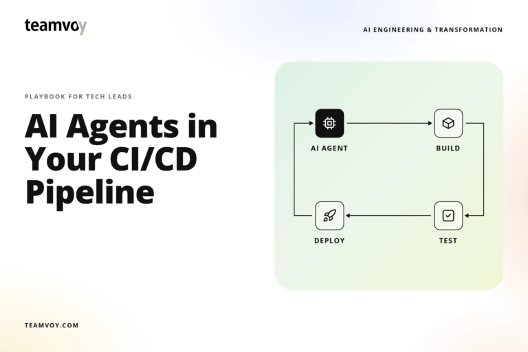 Building AI Agents Into Your CI/CD Pipeline: A Playbook for Tech Leads