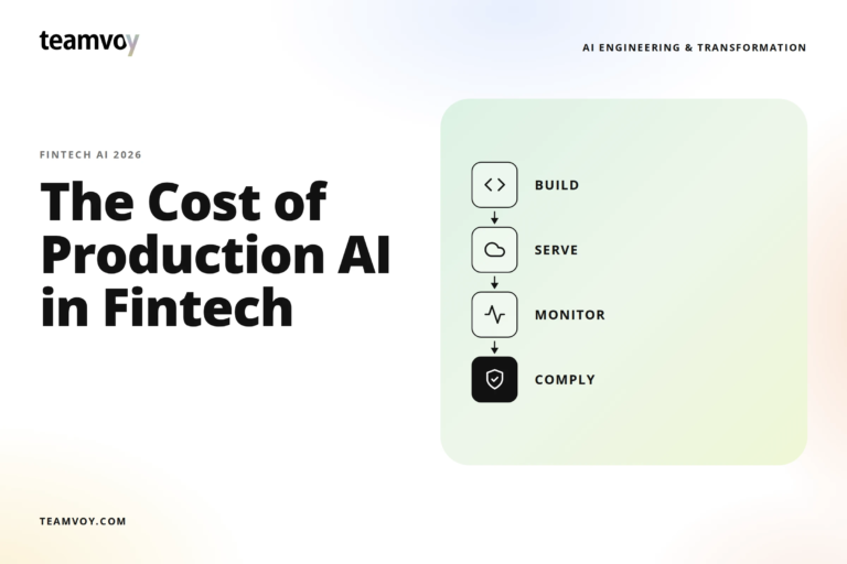 Cost of Production AI in Fintech: 2026 Build Ranges
